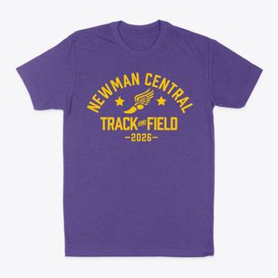 Newman Central Catholic School Track and Field Classic Dad T-Shirt