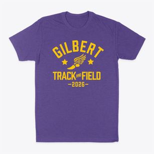 Gilbert High School Track and Field Classic Dad T-Shirt
