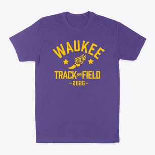 Waukee High School Track and Field Classic Dad T-Shirt