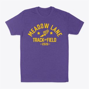 Meadow Lane Elementary School Track and Field Classic Dad T-Shirt