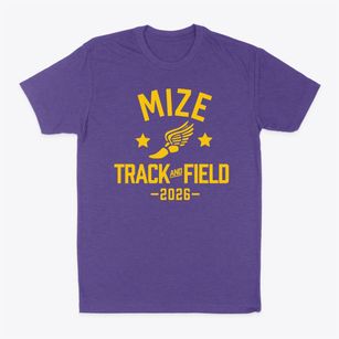 Mize Elementary School Track and Field Classic Dad T-Shirt
