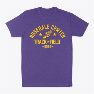 Rosedale Center For Alternative Studies Track and Field Classic Dad T-Shirt