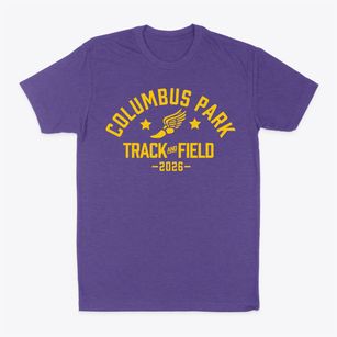 Columbus Park Prep Academy Track and Field Classic Dad T-Shirt