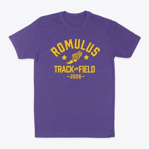 Romulus Junior High School Track and Field Classic Dad T-Shirt
