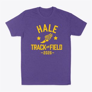 Hale High School Track and Field Classic Dad T-Shirt