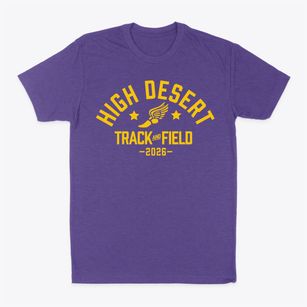High Desert Montessori School Track and Field Classic Dad T-Shirt