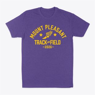 Mount Pleasant Middle School Track and Field Classic Dad T-Shirt