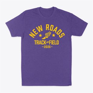 New Roads School Track and Field Classic Dad T-Shirt