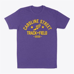 Caroline Street Elementary School Track and Field Classic Dad T-Shirt