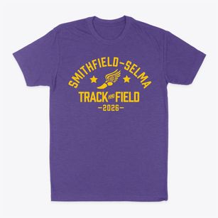 Smithfield-selma High School Track and Field Classic Dad T-Shirt