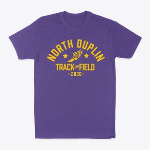 North Duplin High School Track and Field Classic Dad T-Shirt