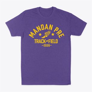 Mandan Pre School Track and Field Classic Dad T-Shirt