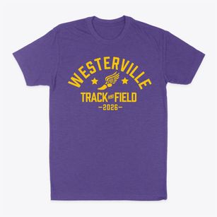 Westerville Central High School Track and Field Classic Dad T-Shirt