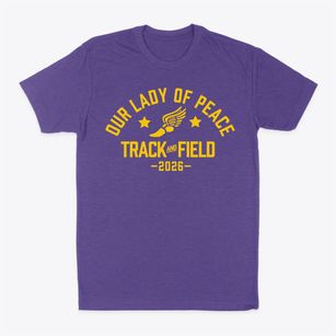 Our Lady Of Peace Parish Track and Field Classic Dad T-Shirt