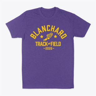 Blanchard High School Track and Field Classic Dad T-Shirt