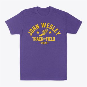 John Wesley Charter School Track and Field Classic Dad T-Shirt