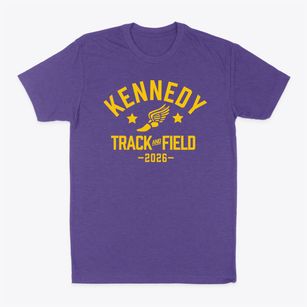 Kennedy Elementary School Track and Field Classic Dad T-Shirt