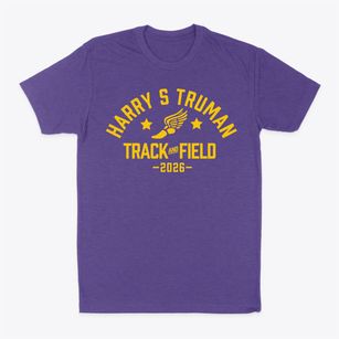 Harry S Truman Elementary School Track and Field Classic Dad T-Shirt