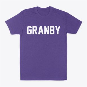 Granby New York Classic Block Classic Dad T-Shirt