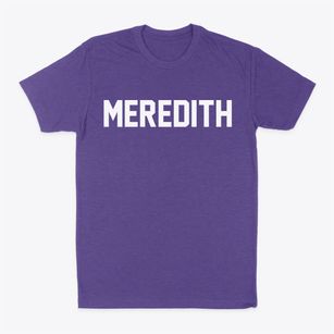Meredith New Hampshire Classic Block Classic Dad T-Shirt