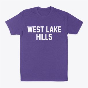 West Lake Hills Texas Classic Block Classic Dad T-Shirt