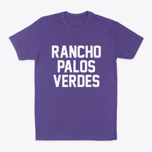 Rancho Palos Verdes California Classic Block Classic Dad T-Shirt