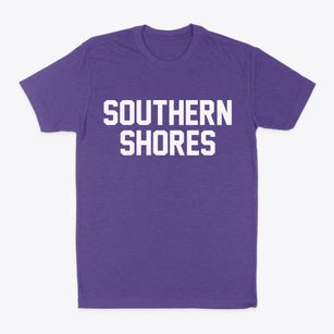 Southern Shores North Carolina Classic Block Classic Dad T-Shirt