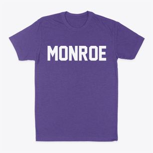 Monroe Utah Classic Block Classic Dad T-Shirt