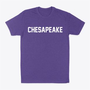 Chesapeake West Virginia Classic Block Classic Dad T-Shirt
