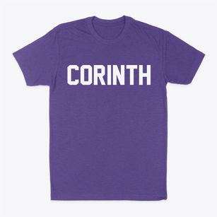 Corinth Vermont Classic Block Classic Dad T-Shirt