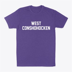 West Conshohocken Pennsylvania Classic Block Classic Dad T-Shirt