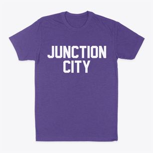 Junction City Kansas Classic Block Classic Dad T-Shirt