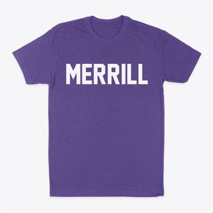 Merrill Oregon Classic Block Classic Dad T-Shirt