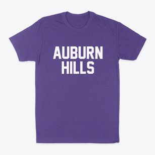Auburn Hills Michigan Classic Block Classic Dad T-Shirt