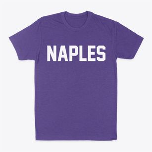 Naples Florida Classic Block Classic Dad T-Shirt