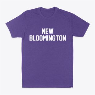 New Bloomington Ohio Classic Block Classic Dad T-Shirt