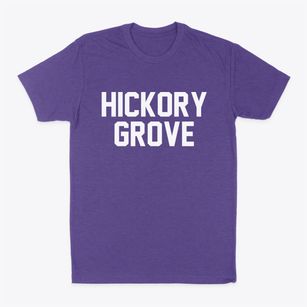 Hickory Grove Wisconsin Classic Block Classic Dad T-Shirt