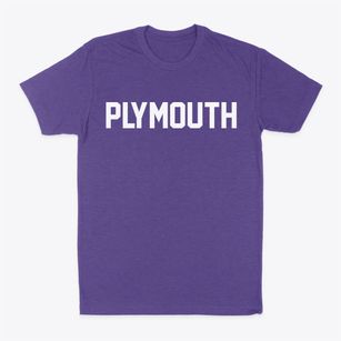 Plymouth Iowa Classic Block Classic Dad T-Shirt