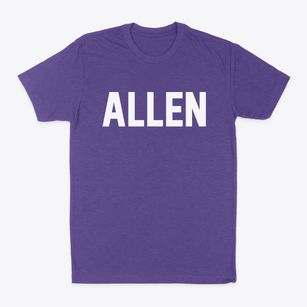 Allen Nebraska Classic Block Classic Dad T-Shirt