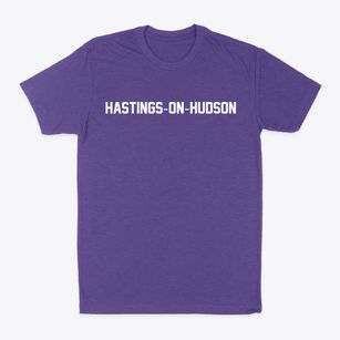 Hastings-on-hudson New York Classic Block Classic Dad T-Shirt