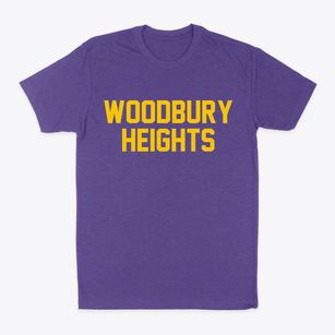 Woodbury Heights New Jersey Classic Block Classic Dad T-Shirt