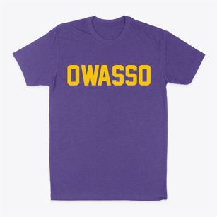 Owasso Oklahoma Classic Block Classic Dad T-Shirt