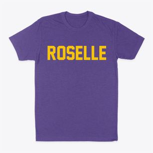 Roselle New Jersey Classic Block Classic Dad T-Shirt