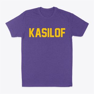 Kasilof Alaska Classic Block Classic Dad T-Shirt