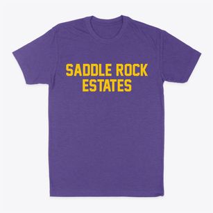 Saddle Rock Estates New York Classic Block Classic Dad T-Shirt