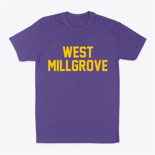 West Millgrove Ohio Classic Block Classic Dad T-Shirt
