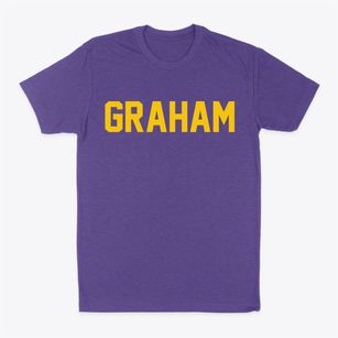 Graham North Carolina Classic Block Classic Dad T-Shirt