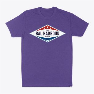 Bal Harbour Florida Diamond Star Classic Dad T-Shirt