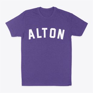 Alton Iowa Classic Curve Classic Dad T-Shirt