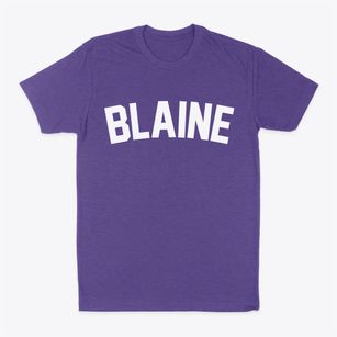 Blaine Maine Classic Curve Classic Dad T-Shirt